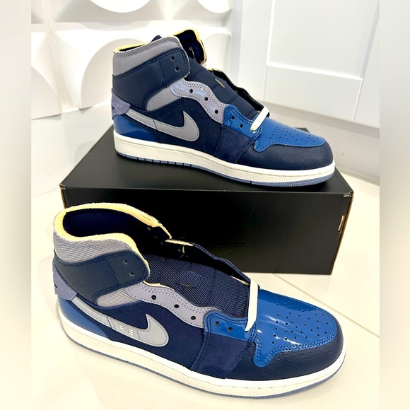 Jordan 1 Mid SE Craft- French Blue - Picture 1 of 6